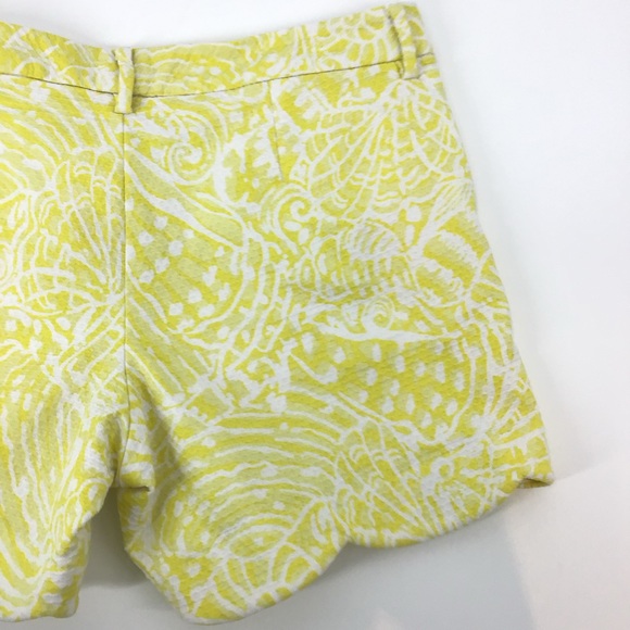 Lilly Pulitzer Palmita Shorts in Lilly’s Lemon Sea Cups - Picture 9 of 15